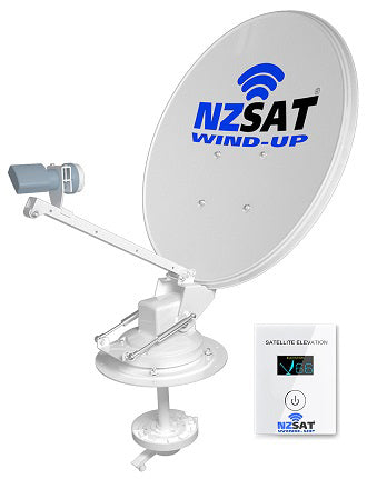 NZSAT WINDUP SATELLITE DISH